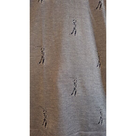 VINTAGE POLO RALPH LAUREN GOLF LOGO GOLFER MOTIF MEN'S LARGE 90'S COTTON SHIRT - Picture 6 of 6